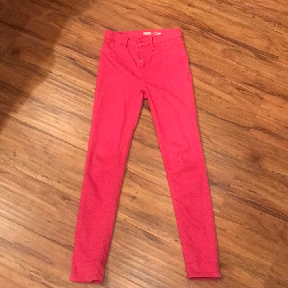 Girls got pink Old Navy Jeggings